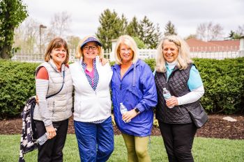 Group of women at golf outing